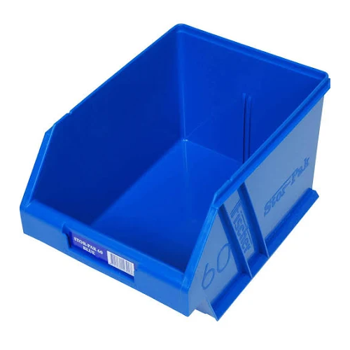 Fischer Plastic Stor-Pak 60 Blue Storage Bin