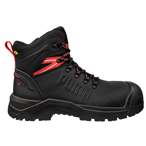 Puma Iron HD Mid Safety Boot Black