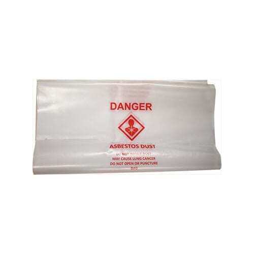 Asbestos Bags 600 x 900mm (Printed) Pack of 50