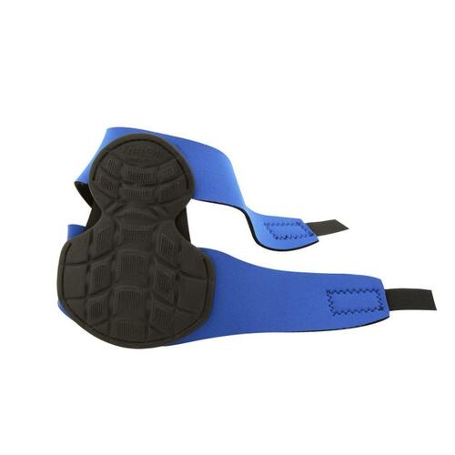 Crescent Lufkin Knee Protectors Blue/Black Two Straps