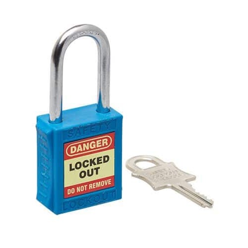 Safety Lockout Padlock 46mm - Blue