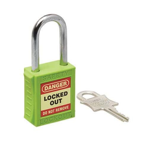 Safety Lockout Padlock 46mm - Green