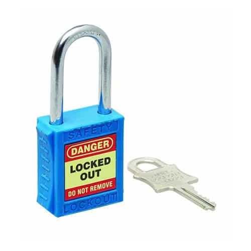 Safety Lockout Padlock 85mm - Blue